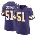 Kooe MN.Vikings #51 Blake Cashman Player Purple Classic Home Game Stitched Jerseys