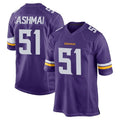 Kooe MN.Vikings #51 Blake Cashman Player Purple Home Game Stitched Jerseys