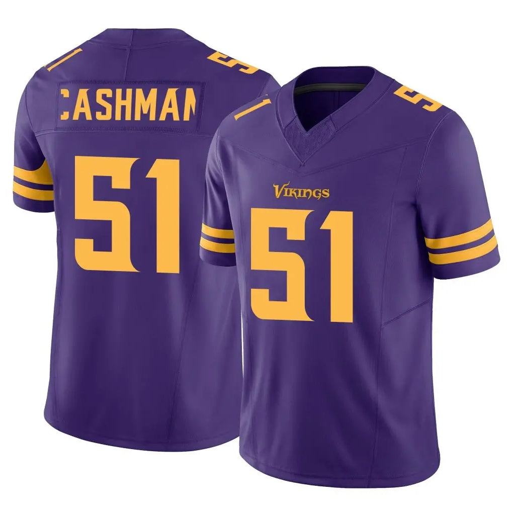 Kooe MN.Vikings #51 Blake Cashman Player Purple Limited Alternate Vapor F.U.S.E. Home Game Stitched Jerseys