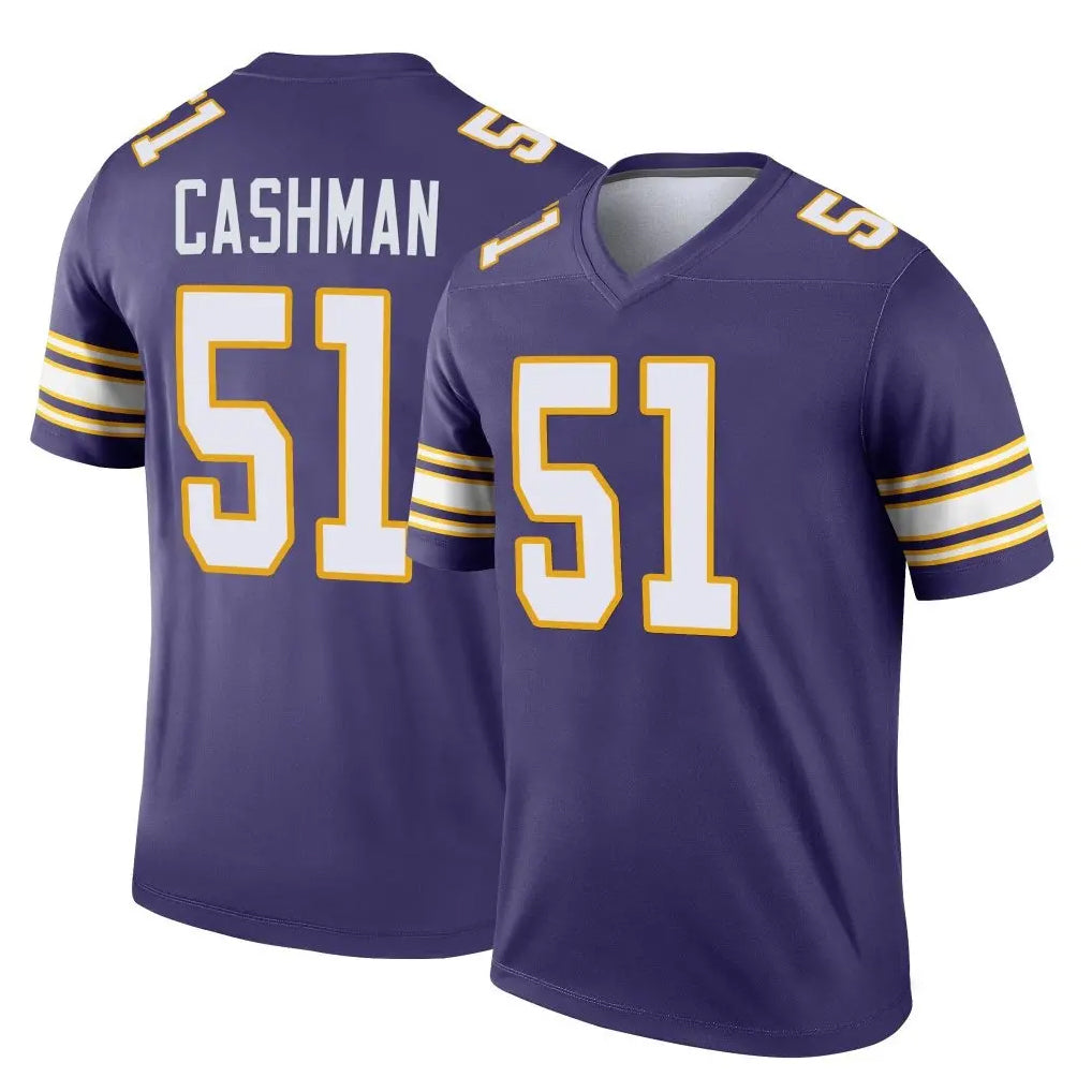 Kooe MN.Vikings #51 Blake Cashman Player Purple Limited Classic Home Game Stitched Jerseys