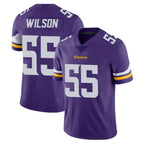 Kooe MN.Vikings #55 Eric Wilson Player Purple Limited Vapor Untouchable Home Game Stitched Jerseys