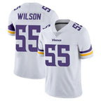 Kooe MN.Vikings #55 Eric Wilson Player White Limited Vapor Untouchable Home Game Stitched Jerseys