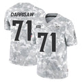 Kooe MN.Vikings #71 Christian Darrisaw Player Arctic Camo Salute To Service Limited Game Stitched Jerseys