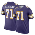 Kooe MN.Vikings #71 Christian Darrisaw Player Purple Limited Classic Home Game Stitched Jerseys