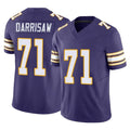 Kooe MN.Vikings #71 Christian Darrisaw Player Purple Limited Classic Vapor F.U.S.E. Home Game Stitched Jerseys