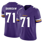 Kooe MN.Vikings #71 Christian Darrisaw Player Purple Limited Vapor F.U.S.E. Home Game Stitched Jerseys
