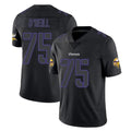 Kooe MN.Vikings #75 Brian O'Neill Player Black Impact LImited Home Game Stitched Jerseys