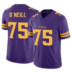 Kooe MN.Vikings #75 Brian O'Neill Player Purple Limited Alternate Vapor F.U.S.E. Home Game Stitched Jerseys
