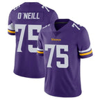 Kooe MN.Vikings #75 Brian O'Neill Player Purple Limited Vapor Untouchable Home Game Stitched Jerseys