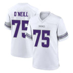 Kooe MN.Vikings #75 Brian O'Neill Player White Alternate Home Game Stitched Jerseys