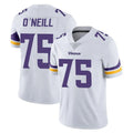 Kooe MN.Vikings #75 Brian O'Neill Player White Limited Vapor Untouchable Home Game Stitched Jerseys
