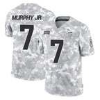Kooe MN.Vikings #7 Byron Murphy Jr. Player Arctic Camo Salute To Service Limited Game Stitched Jerseys