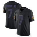 Kooe MN.Vikings #7 Byron Murphy Jr. Player Black Impact LImited Home Game Stitched Jerseys