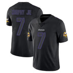 Kooe MN.Vikings #7 Byron Murphy Jr. Player Black Impact LImited Home Game Stitched Jerseys