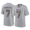 Kooe MN.Vikings #7 Byron Murphy Jr. Player Gray Atmosphere Fashion Home Game Stitched Jerseys
