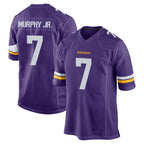 Kooe MN.Vikings #7 Byron Murphy Jr. Player Purple Home Game Stitched Jerseys