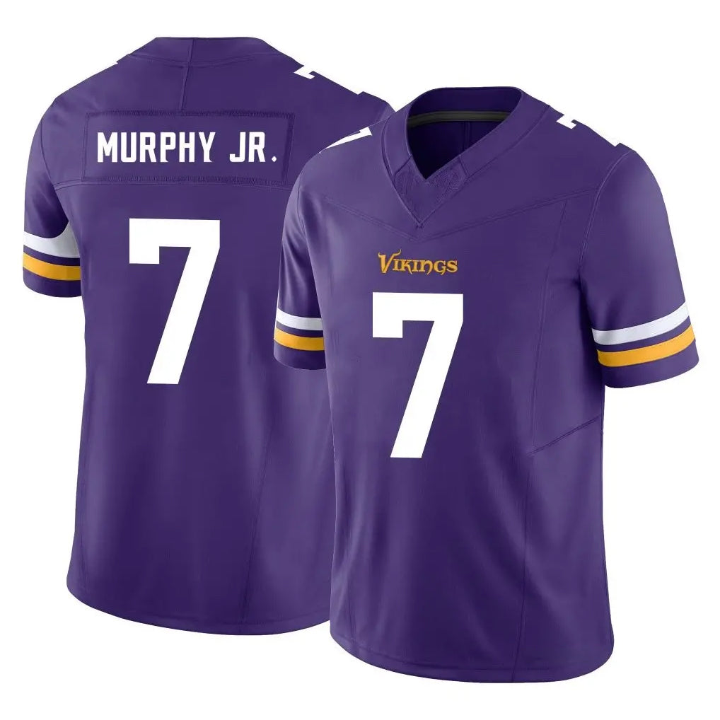 Kooe MN.Vikings #7 Byron Murphy Jr. Player Purple Limited Vapor F.U.S.E. Home Game Stitched Jerseys