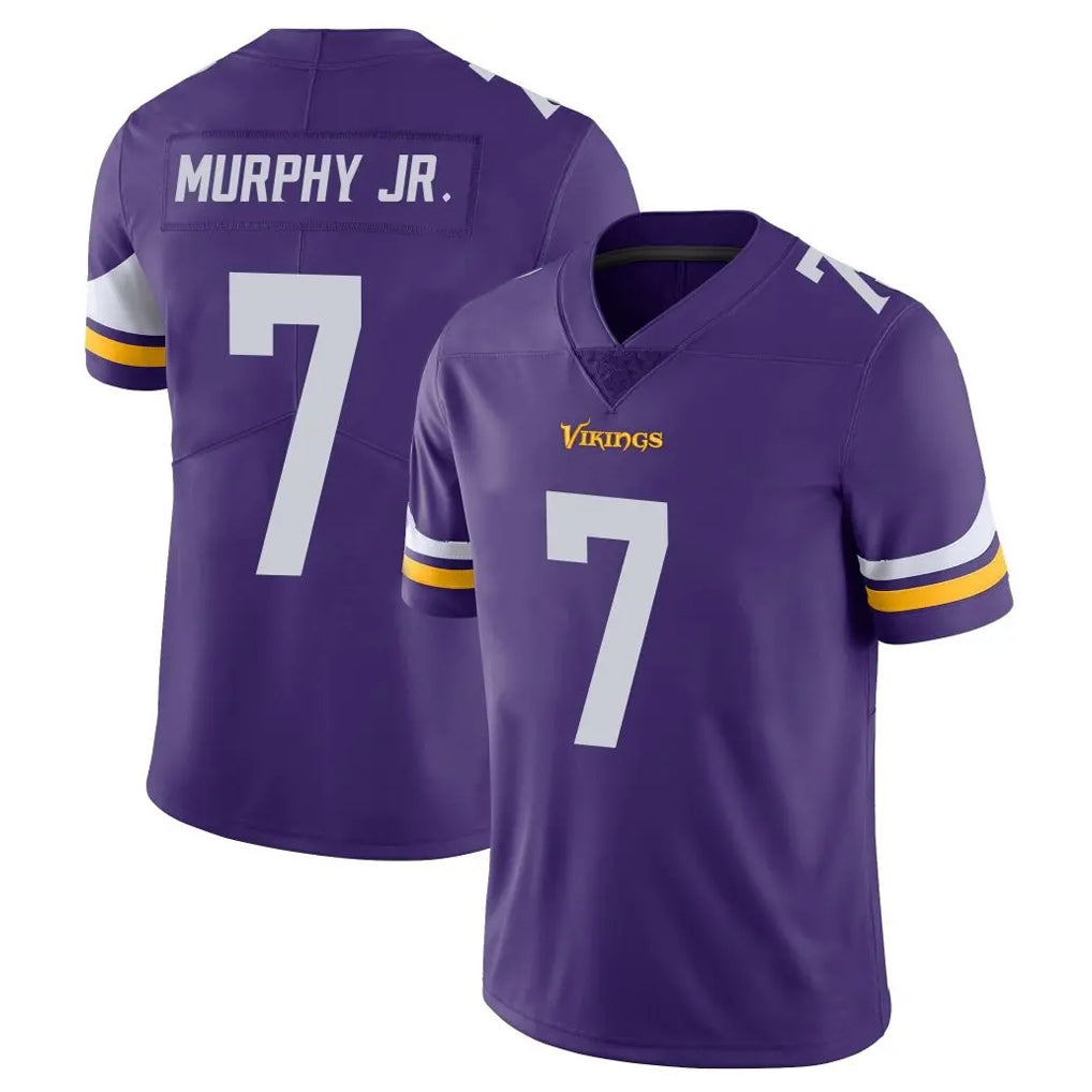 Kooe MN.Vikings #7 Byron Murphy Jr. Player Purple Limited Vapor Untouchable Home Game Stitched Jerseys