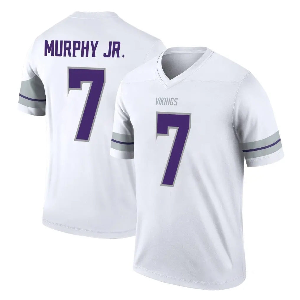 Kooe MN.Vikings #7 Byron Murphy Jr. Player White Alternate Legend Home Game Stitched Jerseys
