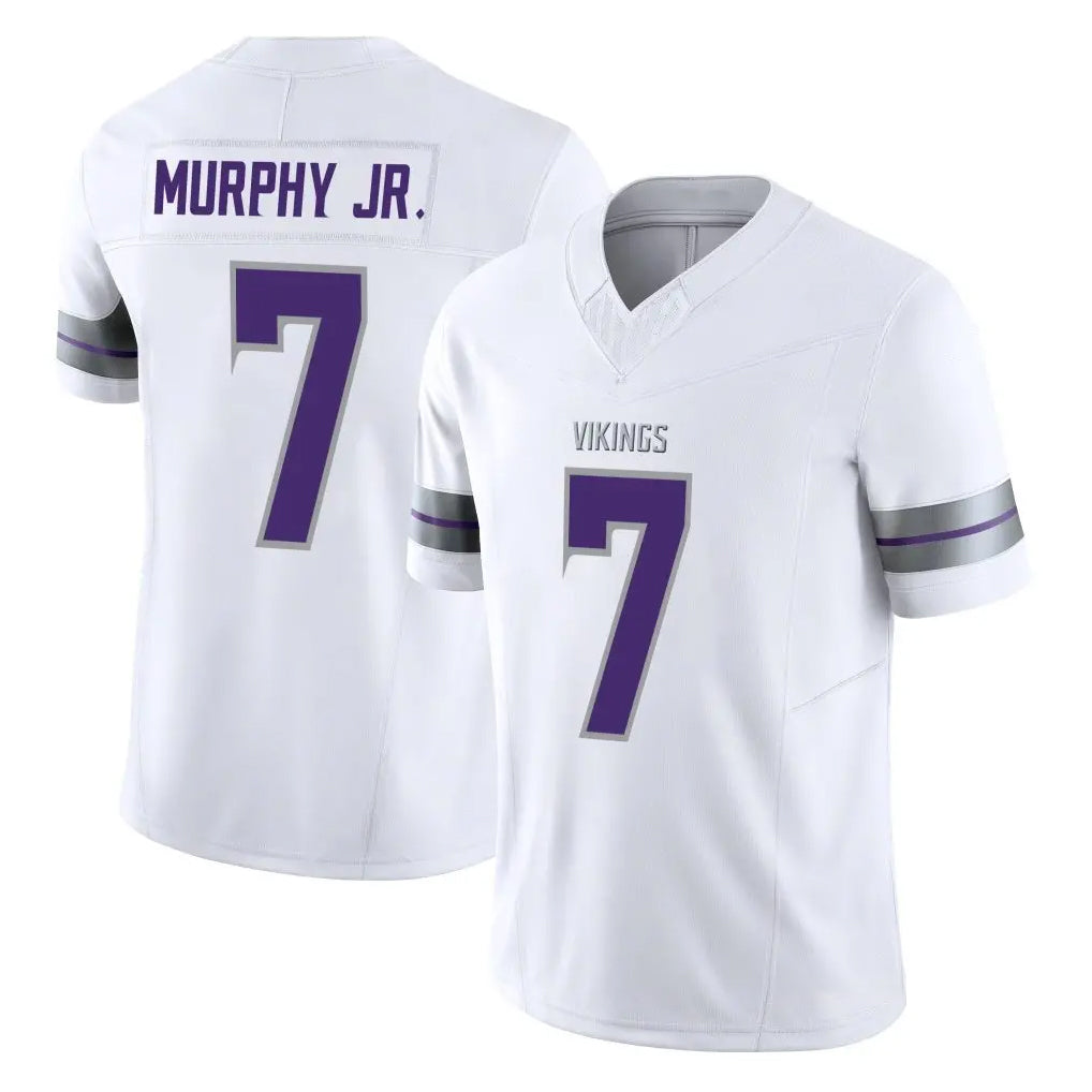 Kooe MN.Vikings #7 Byron Murphy Jr. Player White Limited Alternate Vapor F.U.S.E. Home Game Stitched Jerseys