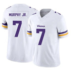 Kooe MN.Vikings #7 Byron Murphy Jr. Player White Limited Vapor F.U.S.E. Home Game Stitched Jerseys