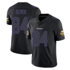 Kooe MN.Vikings #84 Josh Oliver Player Black Impact LImited Home Game Stitched Jerseys