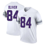 Kooe MN.Vikings #84 Josh Oliver Player White Alternate Legend Home Game Stitched Jerseys