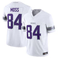 Kooe MN.Vikings #84 Randy Moss White Alternate Retired Player American Stitched Jerseys