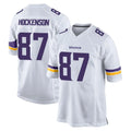 Kooe MN.Vikings #87 T.J. Hockenson Player White Home Game Stitched Jerseys