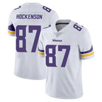 Kooe MN.Vikings #87 T.J. Hockenson Player White Limited Vapor Untouchable Home Game Stitched Jerseys