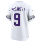 Kooe MN.Vikings #9 J.J. McCarthy White Alternate Game Player Jersey American Stitched Jersey