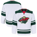 Kooe M.Wild White Away Authentic Pro Jerseys