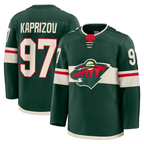 Kooe M.Wild #97 Kirill Kaprizov Green Home Premium Jerseys