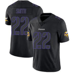 Kooe MN.Vikings #22 Harrison Smith Player Limited Black Impact Game Stitched Jerseys