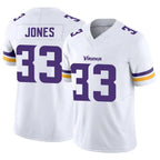 Kooe MN.Vikings #33 Aaron Jones Player White Vapor F.U.S.E. Limited Stitched Jerseys