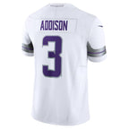 Kooe MN.Vikings #3 Jordan Addison Player Alternate Vapor F.U.S.E. Limited Stitched Jerseys
