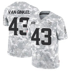 KooeMN.Vikings #43 Andrew Van Ginkel Player Arctic Camo Salute to Service Limited Stitched Jerseys