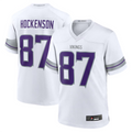 Kooe MN.Vikings #87 T.J. Hockenson Player White Alternate Game Stitched Jerseys