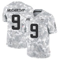 Kooe MN.Vikings #9 J.J. McCarthy Player Arctic Camo Salute to Service Limited Stitched Jerseys