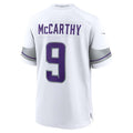 Kooe MN.Vikings #9 J.J. McCarthy Player White Alternate Game Stitched Jerseys