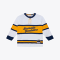 Kooe N.Predators Filip Forsberg Mitchell & Ness White 2020 Power Play Jerseys