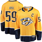 Kooe N.Predators #59 Roman Josi Gold Home Breakaway Jerseys