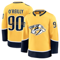 Kooe N.Predators #90 Ryan O'Reilly Yellow Home Premium Jerseys