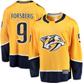 Kooe N.Predators #9 Filip Forsberg Gold Home Breakaway Jerseys
