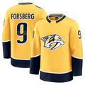 Kooe N.Predators #9 Filip Forsberg Gold Home Premium Jerseys