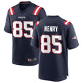 Kooe NE.Patriots #85 Hunter Henry Navy Game Home Jerseys
