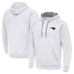 Kooe NE.Patriots White Pullover Hoodies Limited Blank Player Stitched Jerseys