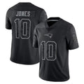 Kooe NE.Patriots #10 Drake Maye Player Black REFLECTIVE Limited Stitched Jerseys