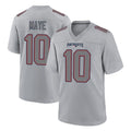 Kooe NE.Patriots #10 Drake Maye Player Gray Fashion Limited Home Game Stitched Jerseys
