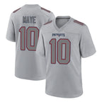 Kooe NE.Patriots #10 Drake Maye Player Gray Fashion Limited Home Game Stitched Jerseys